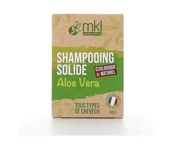 Shampoing Solide Aloe Vera Tous Types de Cheveux 65 g