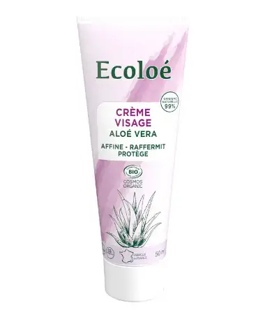 Ecoloé Crème Visage Aloé Vera Bio 50 ml