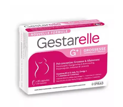 Anti gaspi 12/25 Gestarelle G+ Grossesse 30 Capsules