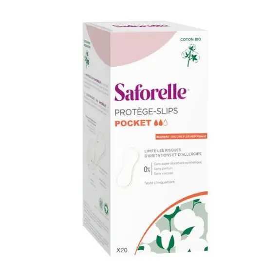 Saforelle 20 Protège-Slips Pocket