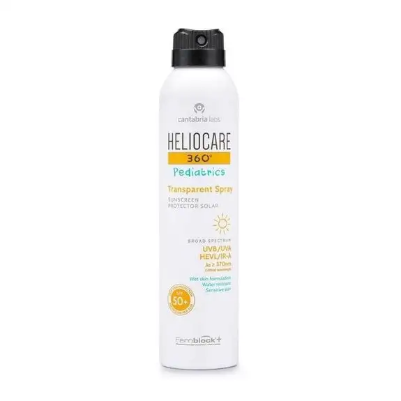 Heliocare 360 Pédiatrie Spray Transparent SPF 50+ (200ml)