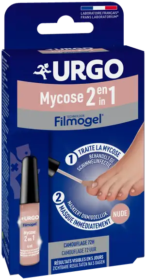 Anti gaspi 11/25 Urgo - FILMOGEL Mycose 2 en 1 - flacon 4ml