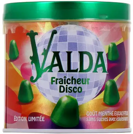 Valda Gommes Sans Sucres Goût Menthe Eucalyptus