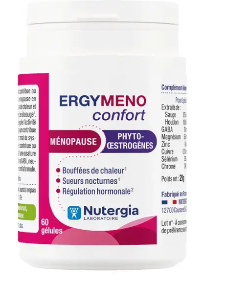 Nutergia Ergymeno Confort 60 gélules