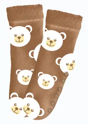 Sanosoin - Chaussette Junior Bien-être Aloé vera Ourson - 26-34