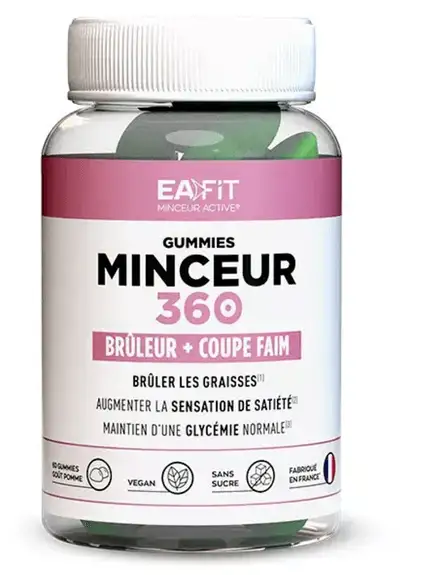 EAFIT Minceur 360 Gummies Boite de 60 Gummies