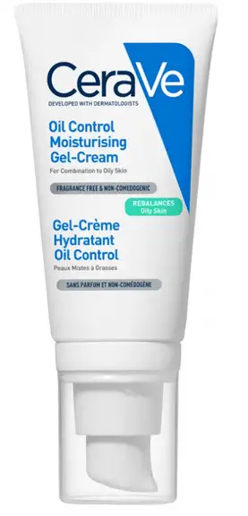 CeraVe Gel-Crème Hydratant Oil Control Peaux Mixtes à Grasses 52 ml