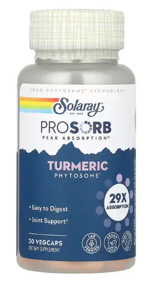 Solaray Curcuma Phytosome - 30 capsules végétales