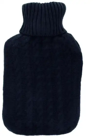 Cassandra Bouillotte caout Tricot 1,8 L bleu marine