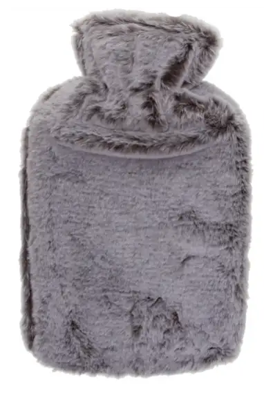 Cassandra Bouillotte duveteuse 1,8 L gris clair