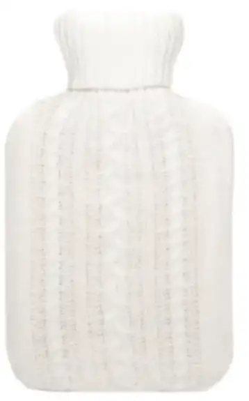 Cassandra Bouillotte gaufré  1,8 L crème