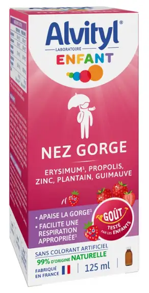 Alvityl Enfant Nez et Gorge - 125ml