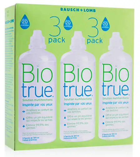 Bausch + Lomb - Biotrue pack 3 x 300ml