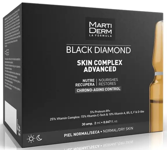Martiderm - Black Diamond Skin Complex Advanced - 30 ampoules