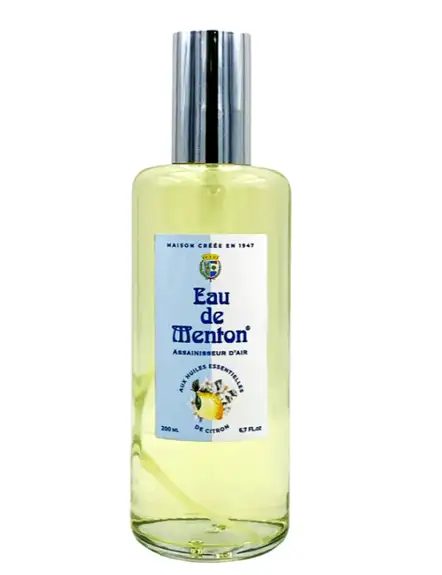 Eau de menton Assainisseur d’Air au Citron 200 ml