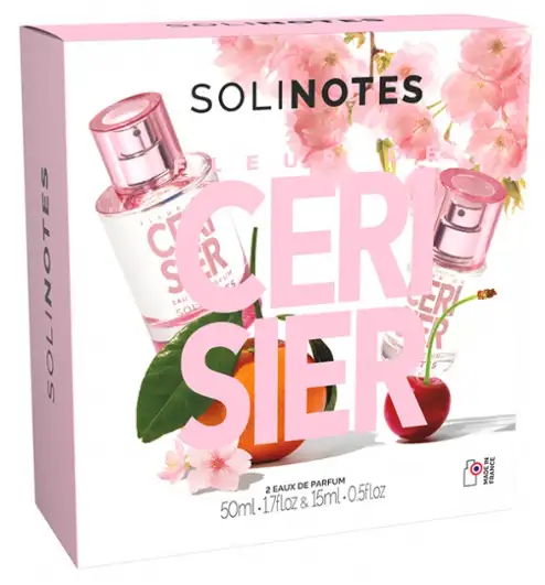 SOLINOTES Coffret Fleur de Cerisier 50 ml + 15ml offert