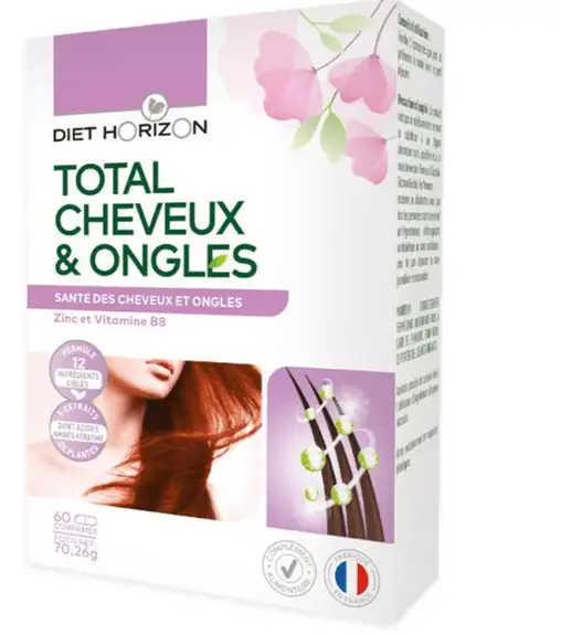 Diet Horizon - Cheveux et Ongles - 60 comprimés