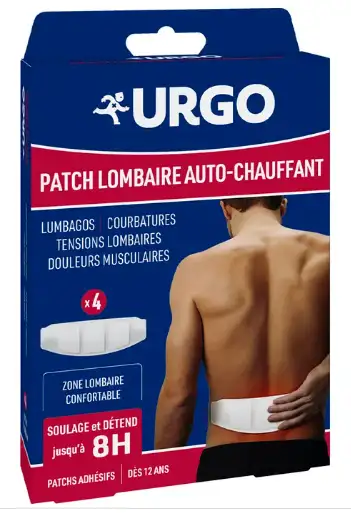 Urgo - Patch Lombaire auto-chauffant x4