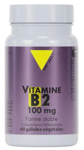 Vitall + Vitamine B2 - 60 gélules