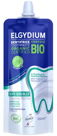 Elgydium Dentifrice Dents Sensibles Bio - 100ml