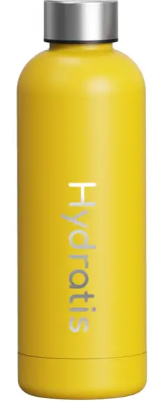 Hydratis Gourde Isotherme jaune - 500ml
