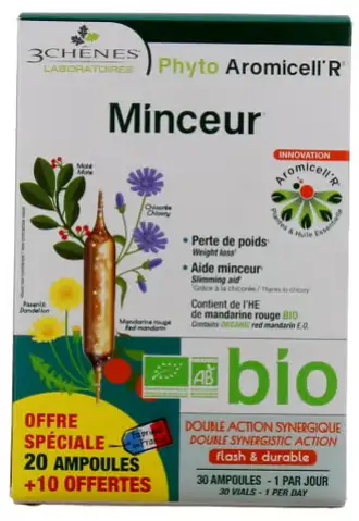 Anti gaspi 01/26 3 Chênes Phyto Amoracell'R Minceur Bio - 30 ampoules