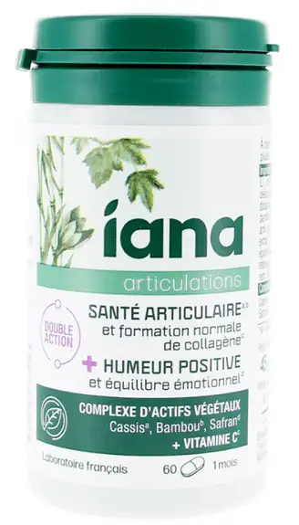 Iana Santé Articulaire et Humeur Positive  - 60 comprimés
