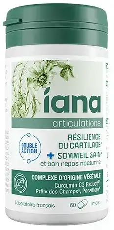 Iana Résilience Cartilage et Sommeil - 60 comprimés