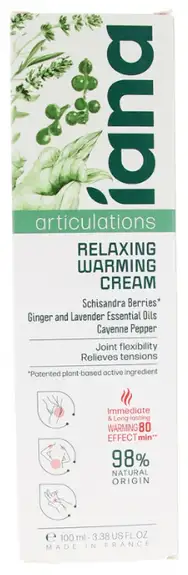 Iana Crème Chauffante relaxante - 100ml
