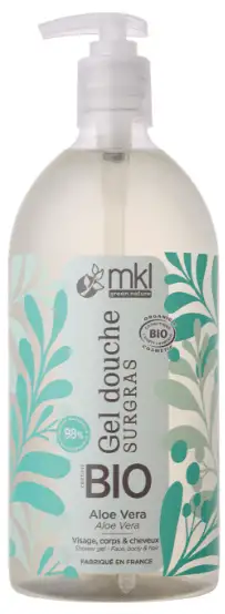MKL Gel Douche Bio Aloe Vera - 1L