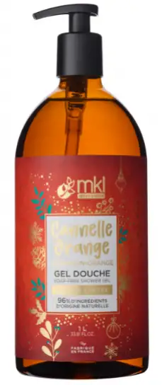 MKL Gel Douche Édition limitée Cannelle Orange - 1L