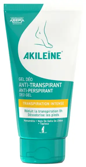 Akileïne Gel Déo anti-transpirant - 75ml