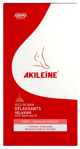 Akileïne Sels de bains délassants - 2x150gr