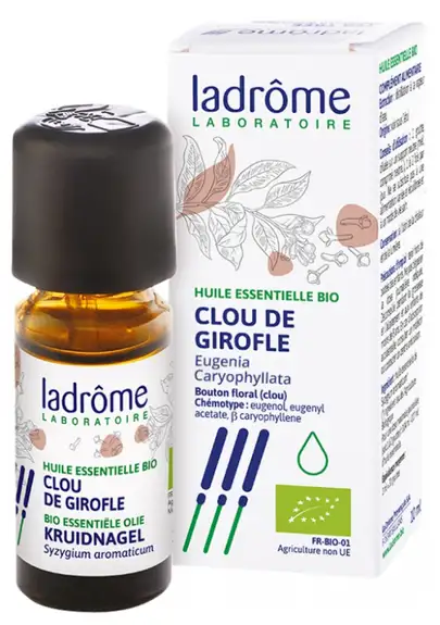 Ladrôme Huile Essentielle Clou de Girofle Bio - 10ml
