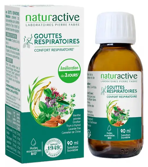 Naturactive Gouttes respiratoires - 90ml