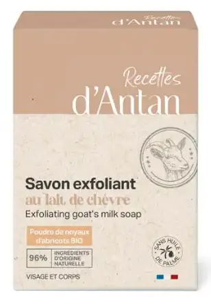 Recette d'Antan Savon Exfoliant au lait de chèvre - 100g
