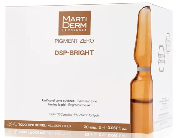 Martiderm - Pigment Zero Dsp-Bright - 30 ampoules
