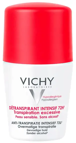 Vichy Détranspirant intensif 72h - 50ml