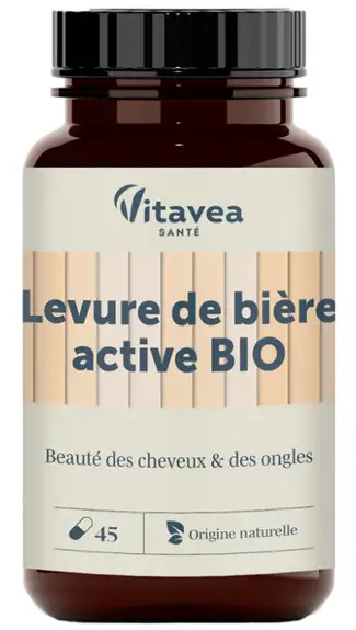 Vitavea Levure de bière active BIO - 45 gélules