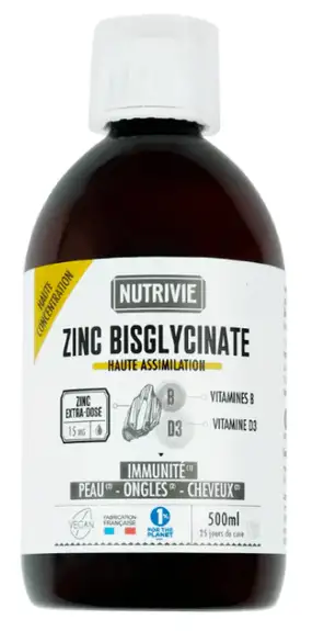 Nutrivie Zinc bisglycinate 500ml