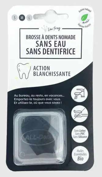 Dr Theiss - Brosse à dents blanchissantes nomade - Taille M