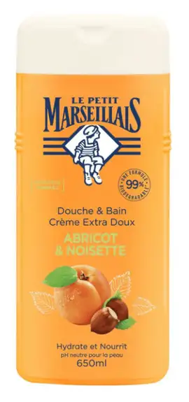 Le Petit Marseillais - Crème Douche Abricot Noisette - 650ml