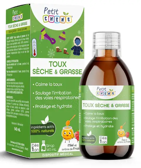 Petit Chêne Toux Sèche et Grasse - 140ml