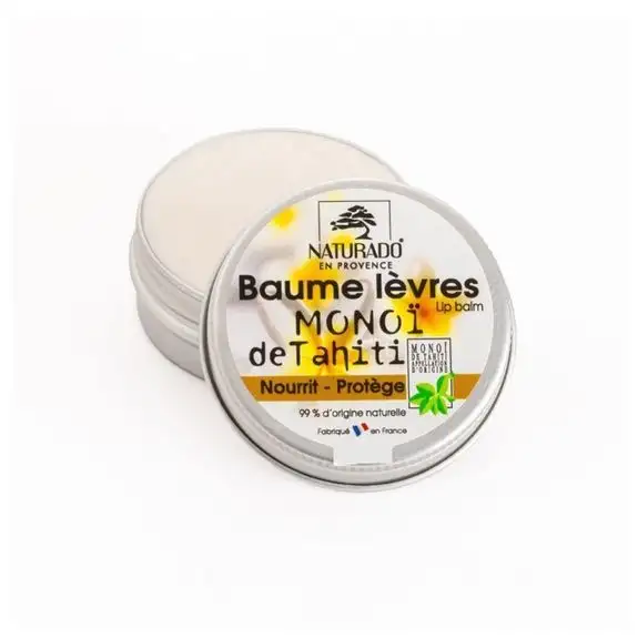 Naturado Baume Lèvres au Monoï de Tahiti 15 ml