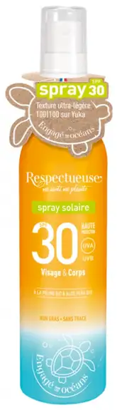 Respectueuse Spray Solaire SPF30 100ml