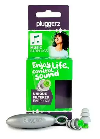 Iprad Pluggerz Bouchons d'oreilles Enfants Vert