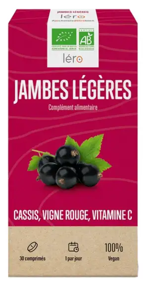 Léro Jambes Légères 30 comprimés