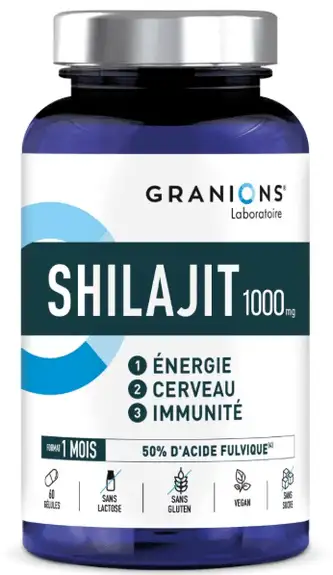 Granions Shilajit 1000mg 60 Gélules
