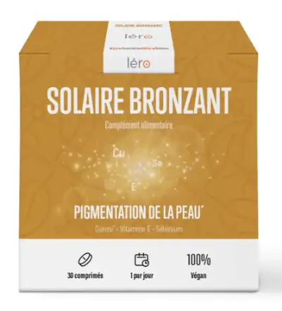 Léro Solaire Bronzant - 30 comprimés