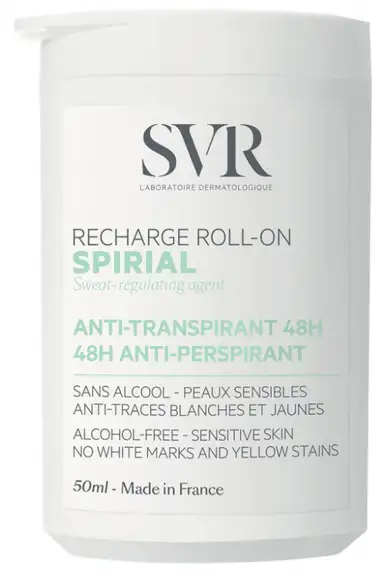 SVR Spirial Anti-transpirant 48h Recharge Roll-on - 50ml